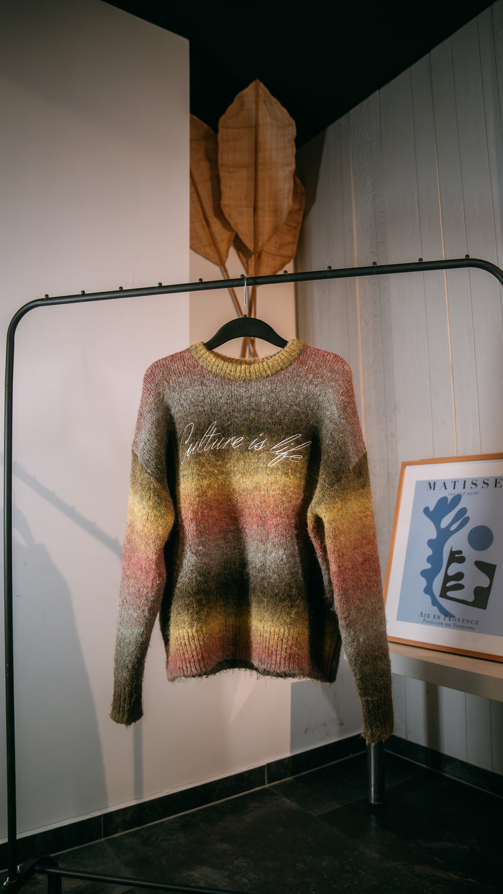 Knit Sweater Olive Mirage