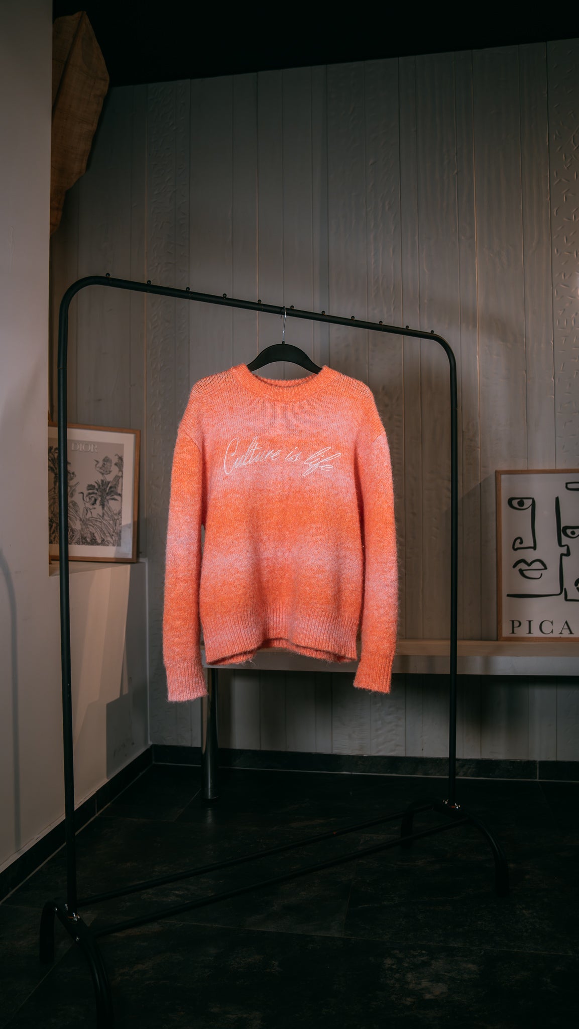 Knit Sweater Oasis Peach