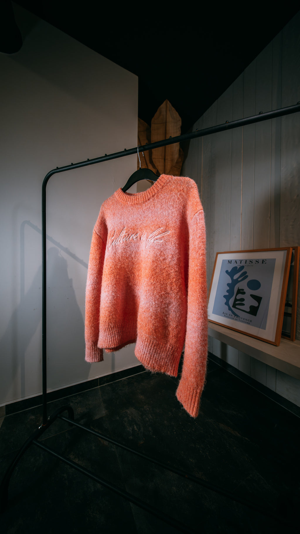 Knit Sweater Oasis Peach